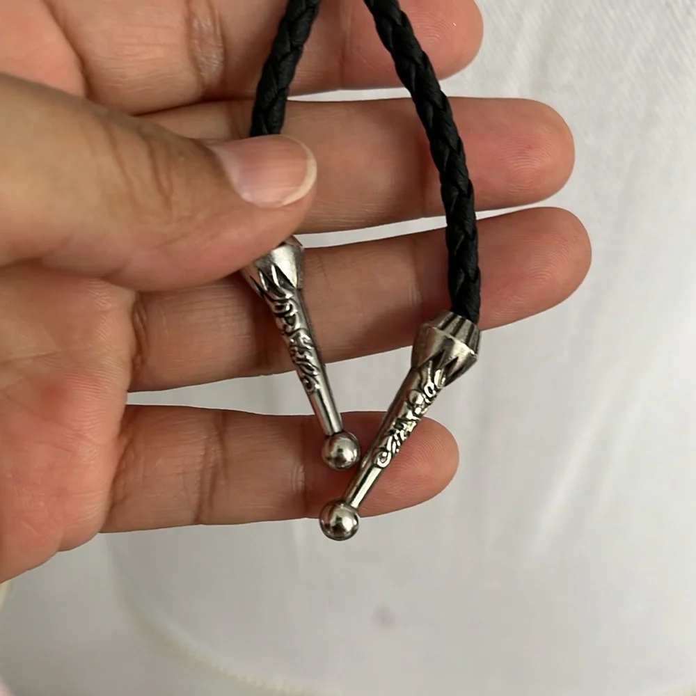 Western Bolo Necktie Necklace
